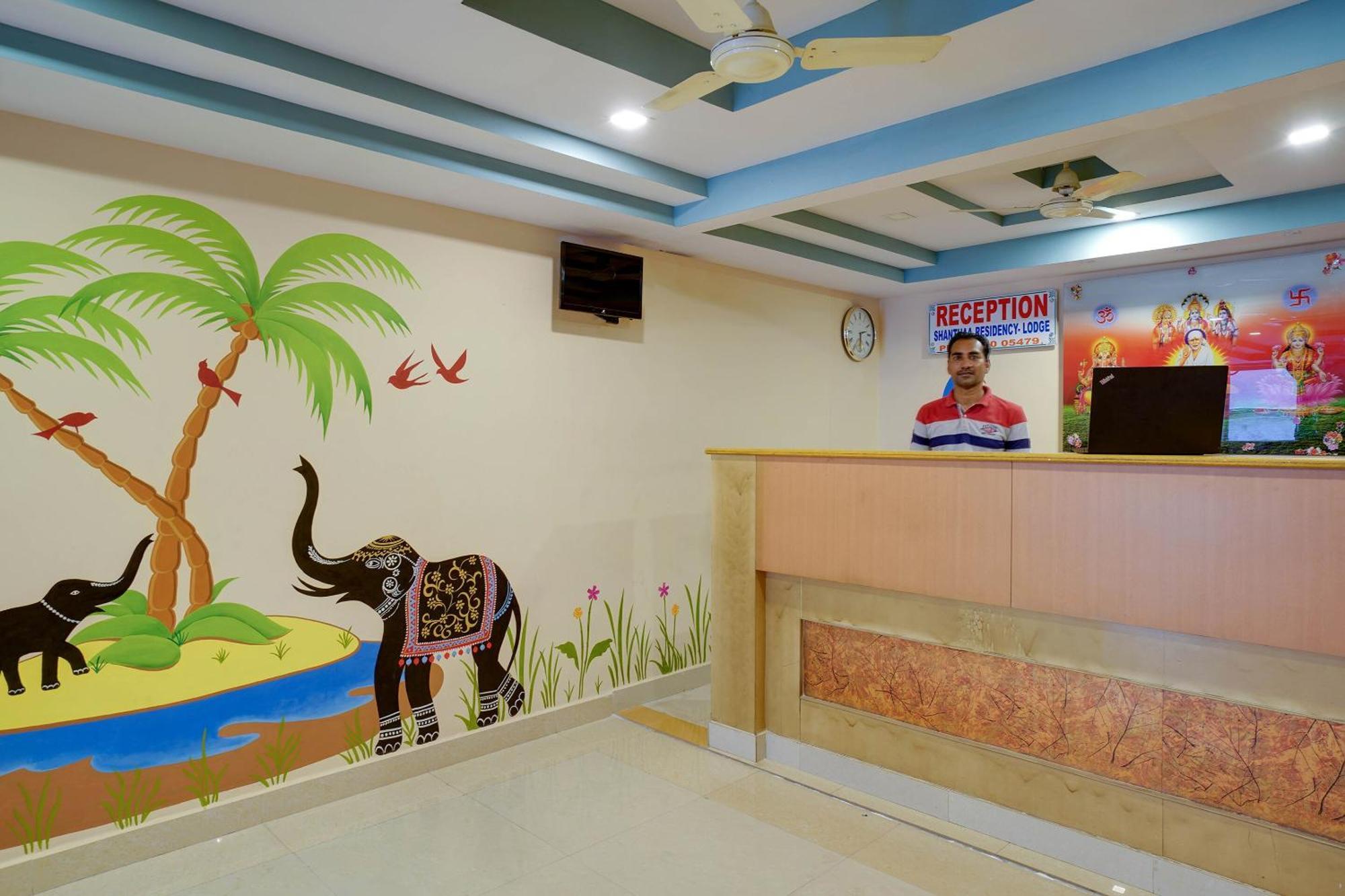 Hotel O Shanta Residency Lodge Sururnagar Exteriör bild