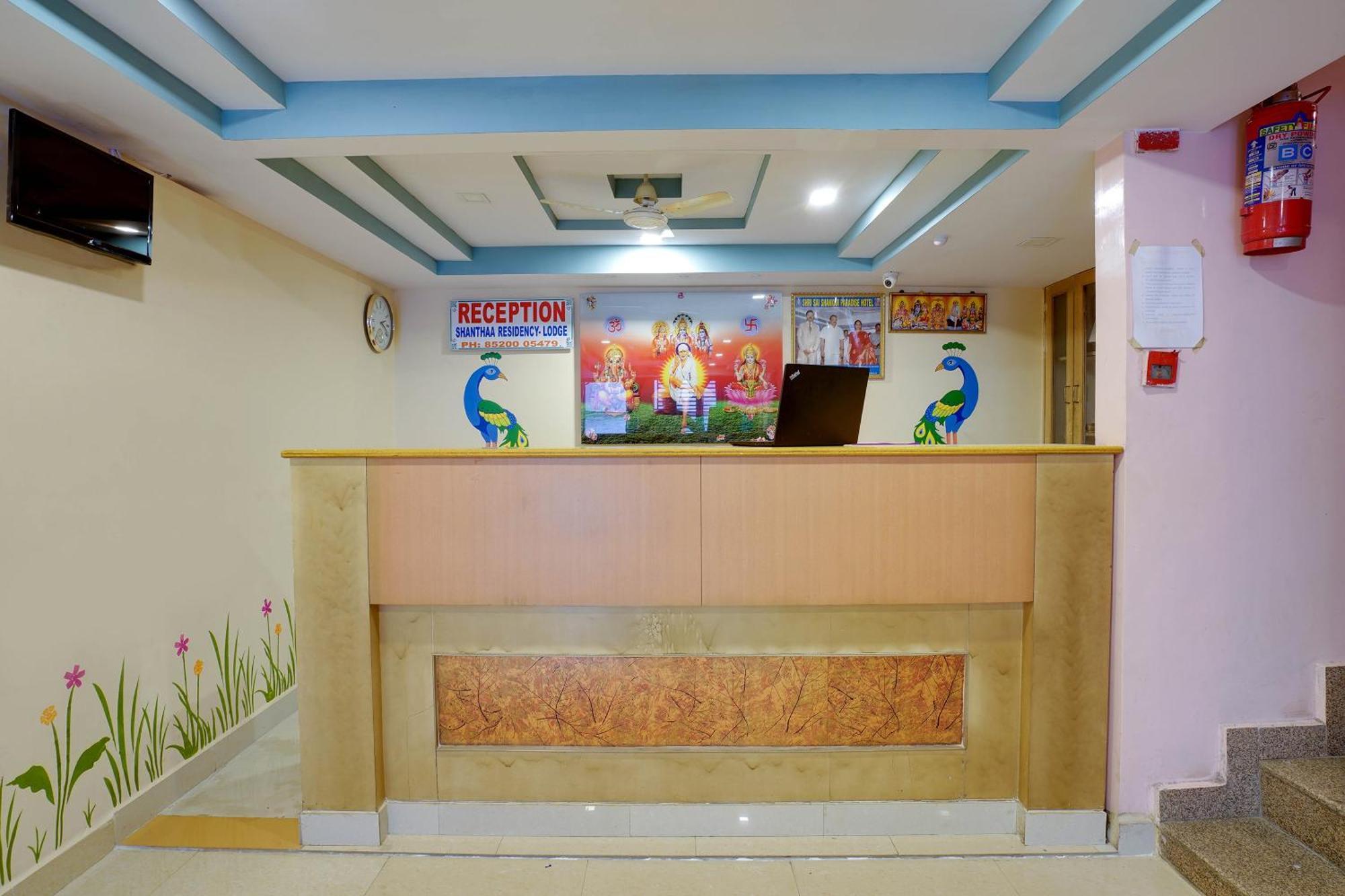 Hotel O Shanta Residency Lodge Sururnagar Exteriör bild